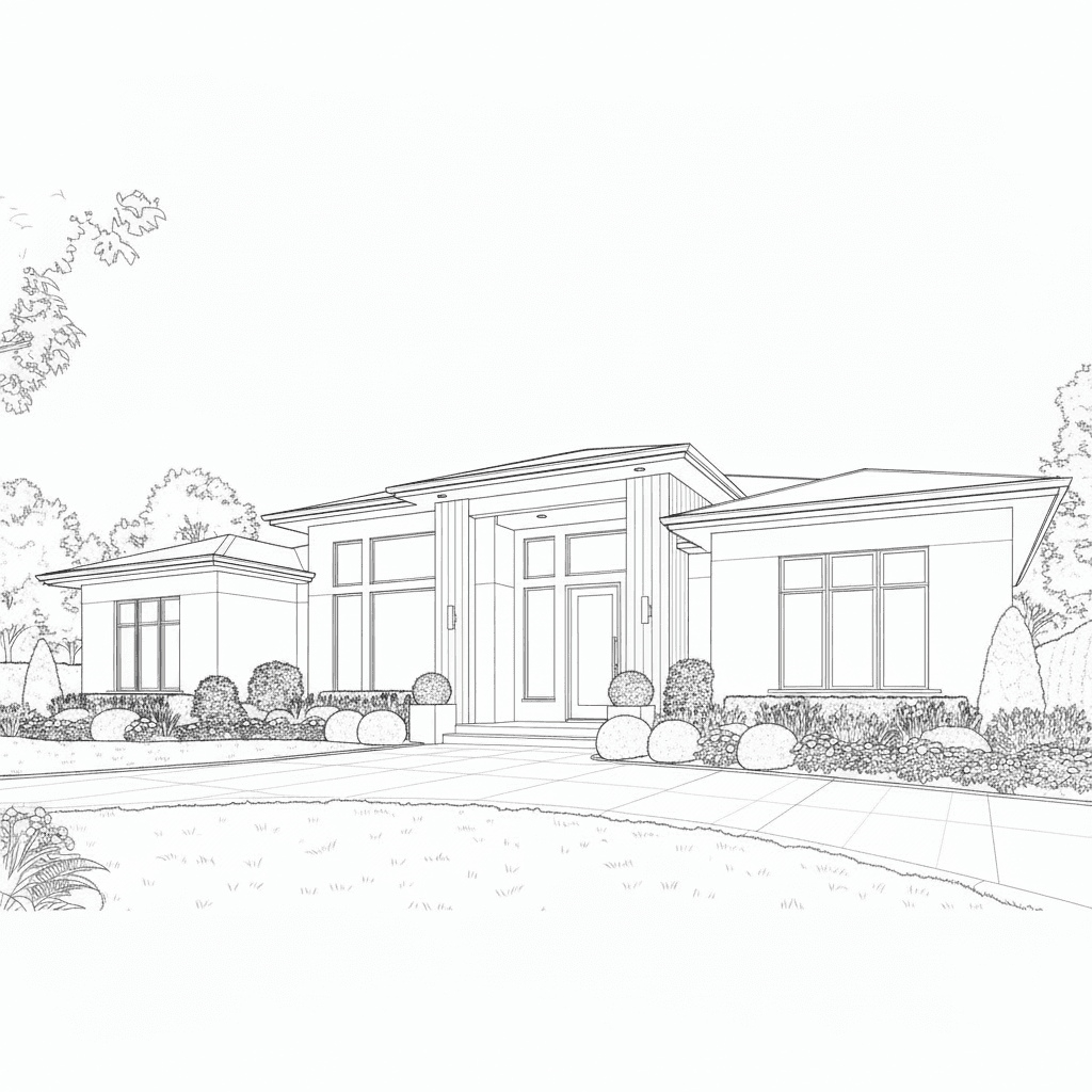 Example architectural render 1